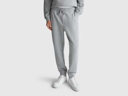 Benetton_Light Gray_Cotton Sweat Joggers_342ZUF01B_501_02