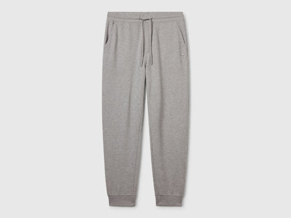 Benetton_Light Gray_Cotton Sweat Joggers_342ZUF01B_501_05