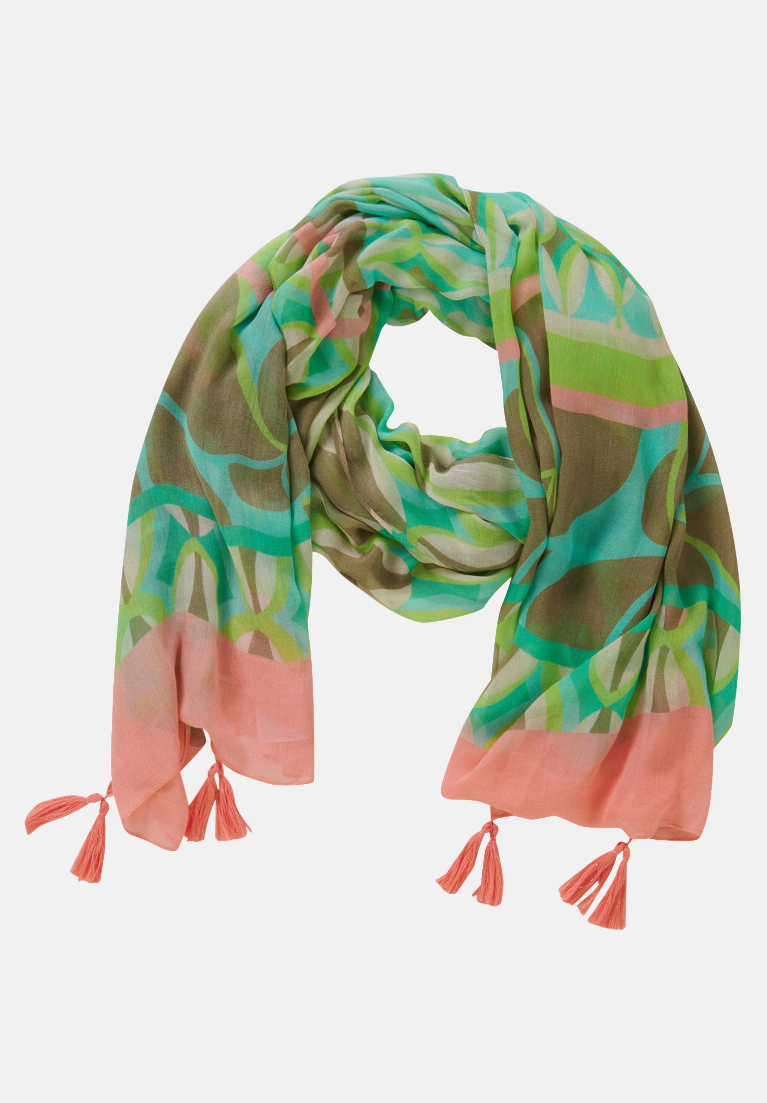 Betty Barclay_Summer Scarf with Tassels_3443-1291_5839_02
