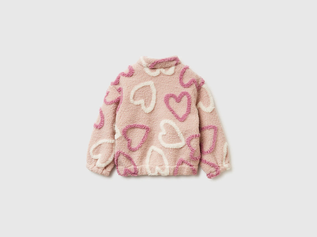 Benetton_Soft Pink_Faux Fur Heart Sweatshirt_345SG5049_70G_02