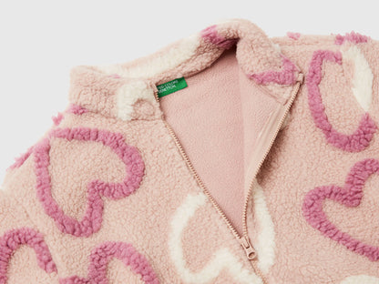 Benetton_Soft Pink_Faux Fur Heart Sweatshirt_345SG5049_70G_03