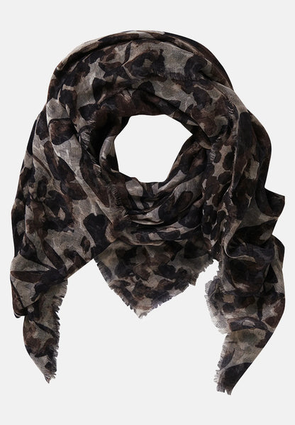 Betty Barclay_Brown/Beige_Printed Scarf_3469-1646_7871_02
