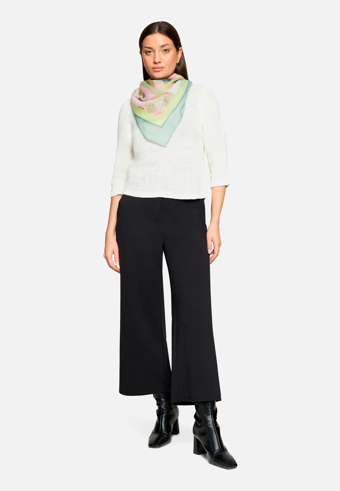 Betty Barclay Mint/Rose Women Scarf with Print SKU: 3487-1861_5802 Image 02