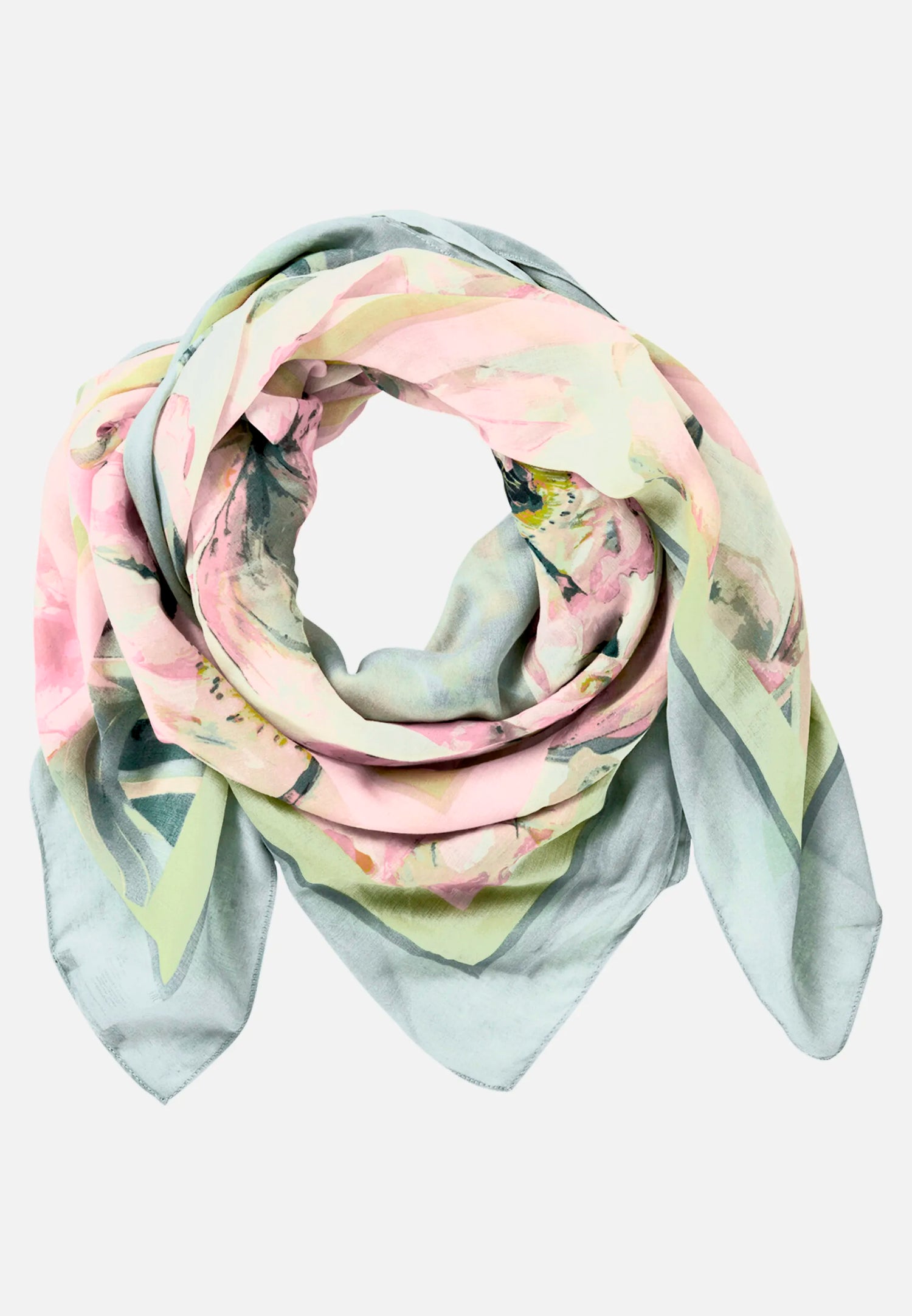 Betty Barclay Mint/Rose Women Scarf with Print SKU: 3487-1861_5802 Image 03