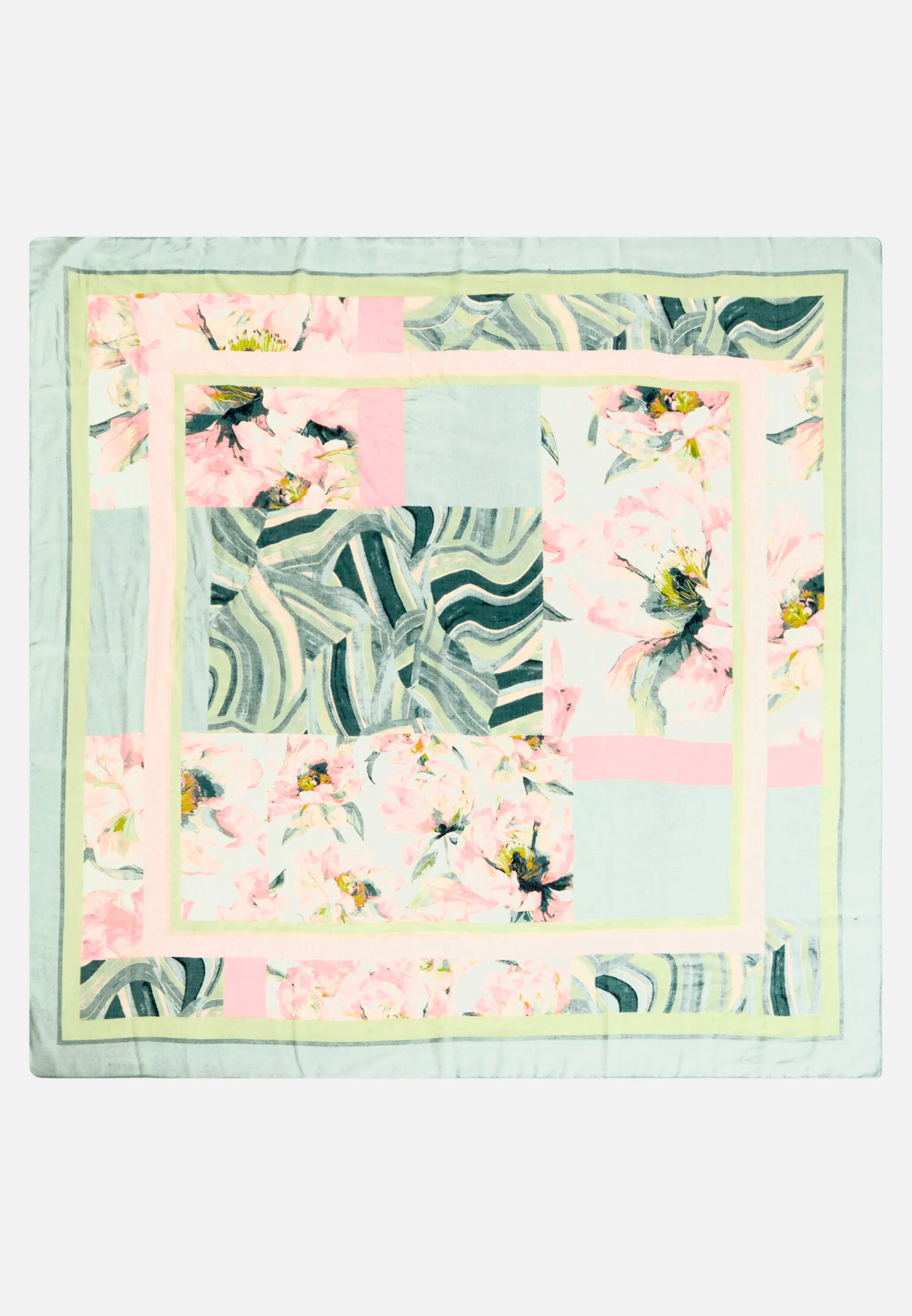 Betty Barclay Mint/Rose Women Scarf with Print SKU: 3487-1861_5802 Image 04