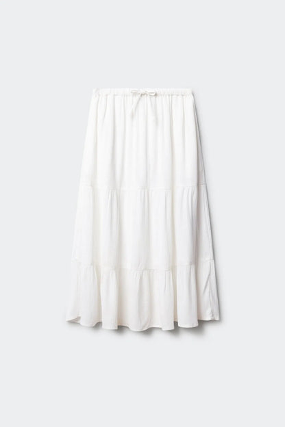 Springfield White Girls Long Skirt SKU: 3493066_99 Image 08