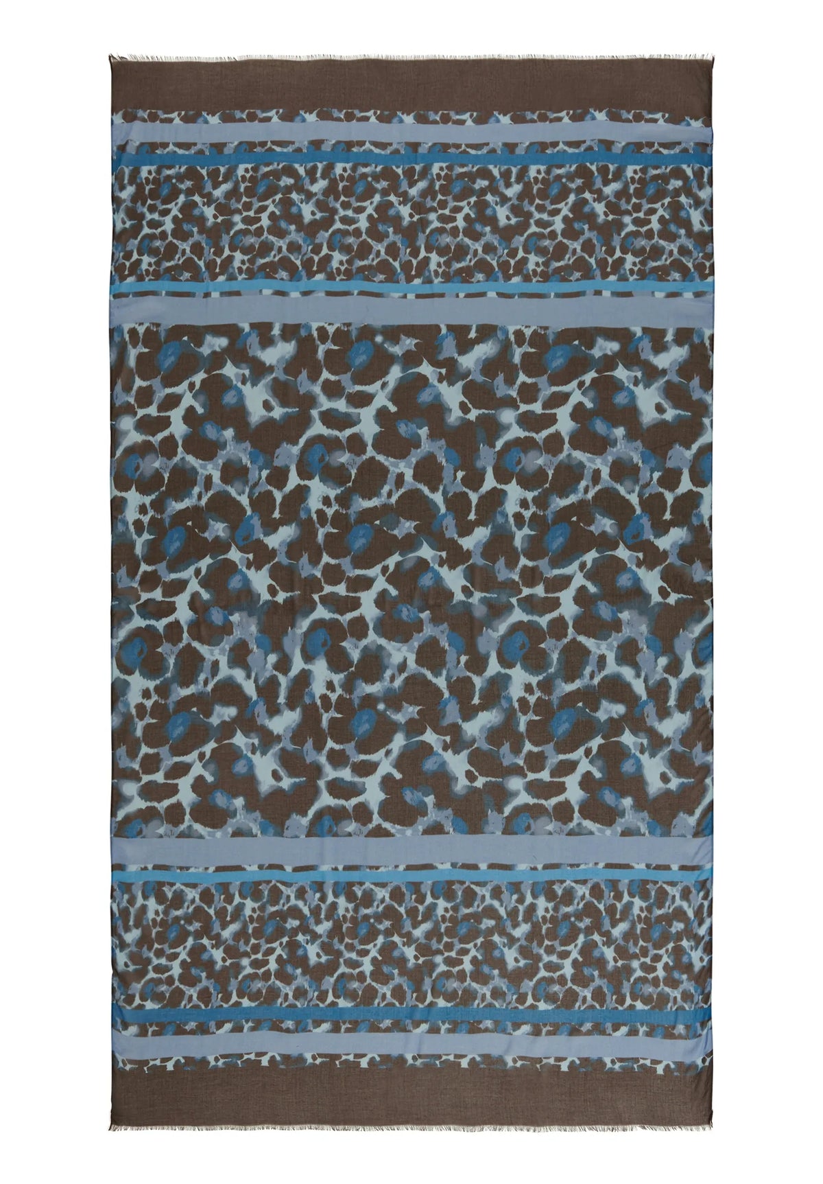 Betty Barclay Blue/Brown Women Scarf SKU: 3501-1670_8870 Image 05
