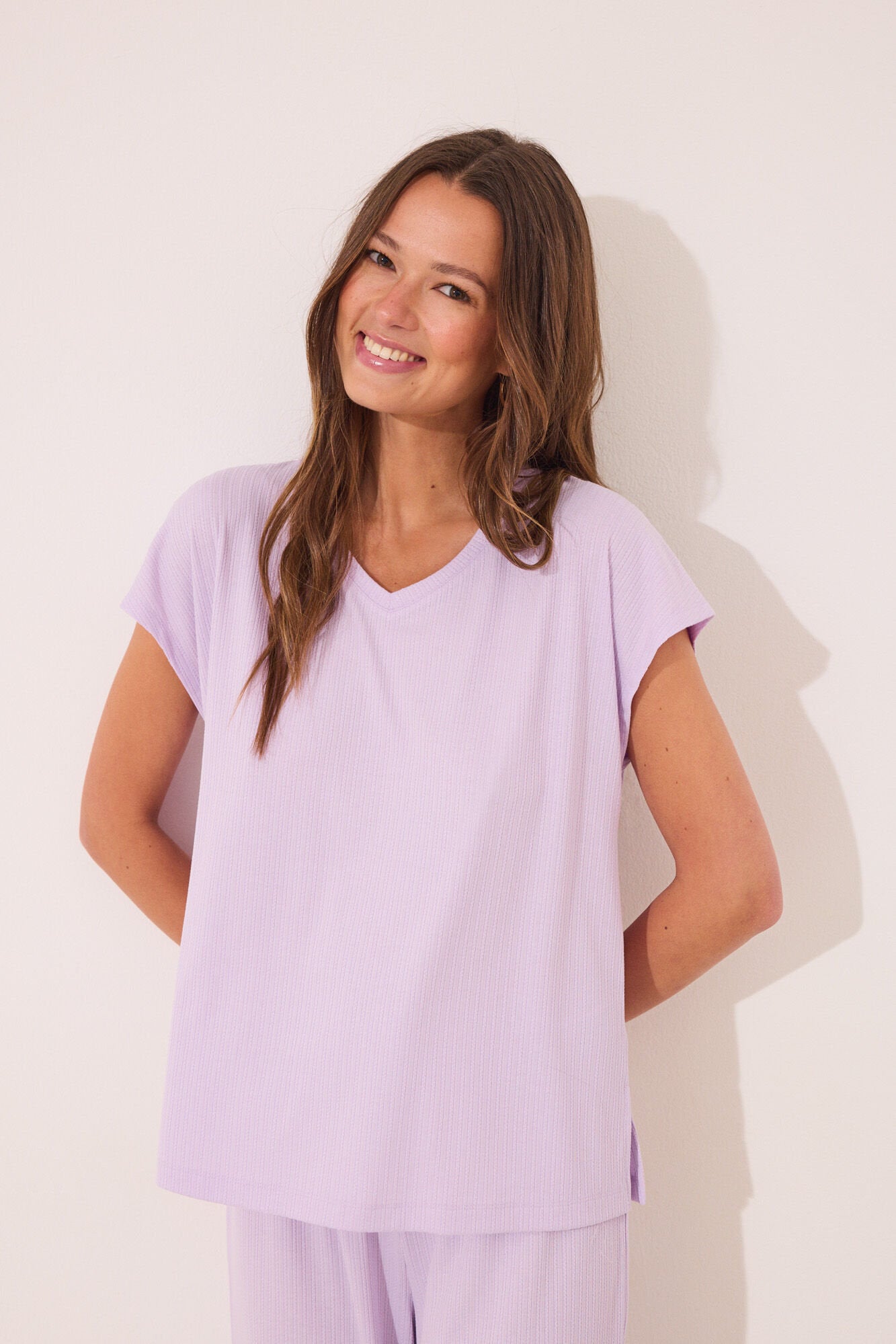 Women Secret_Viscose Ribbed Capri Pyjamas_3592402_75_03