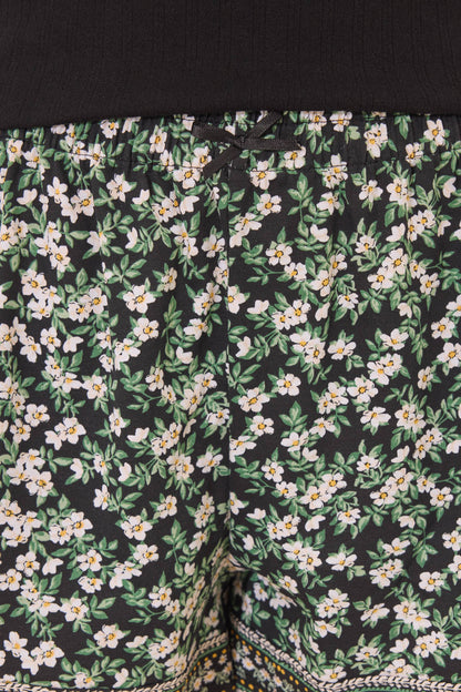 Women Secret_Black Pointelle Cotton Short Pyjamas_3592404_01_05