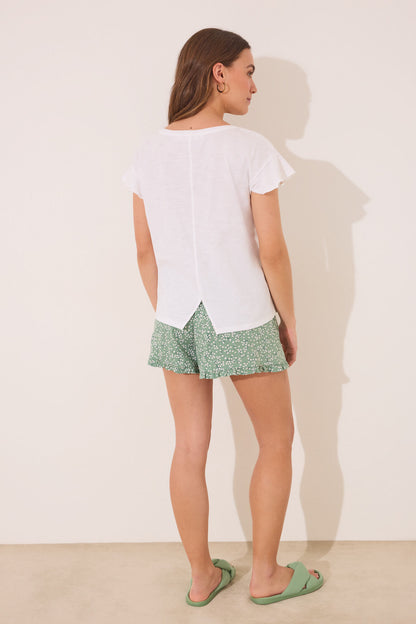 Women Secret_100% Ivory Cotton Short Pyjamas_3592413_96_06