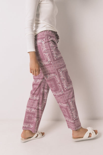 Women Secret_Ivory_Long Pyjamas with Ivory Flower Print_3592418_96_03