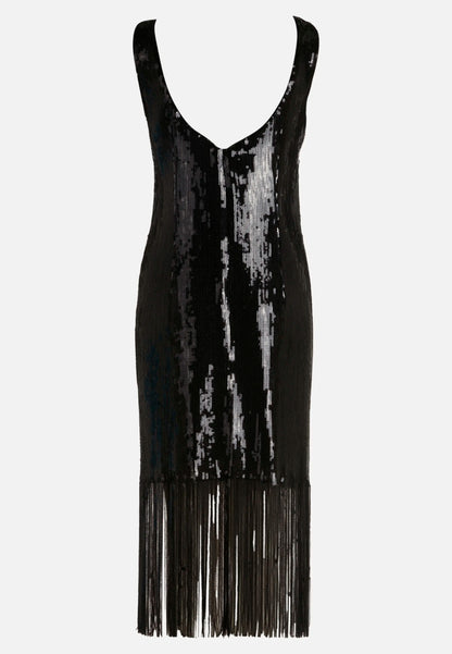 Vera Mont_Deep Dahlia_Evening Dress with Boat Neckline_3593-4032_4715_04