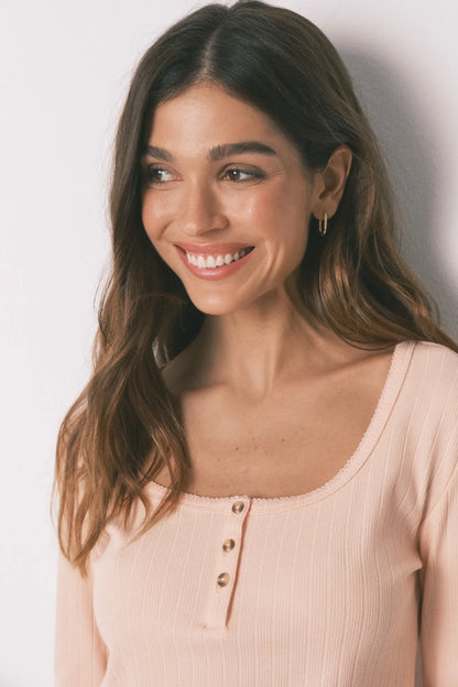 Women Secret_Orange_Pink Cotton Floral Print Long Pyjamas_3593000_66_04