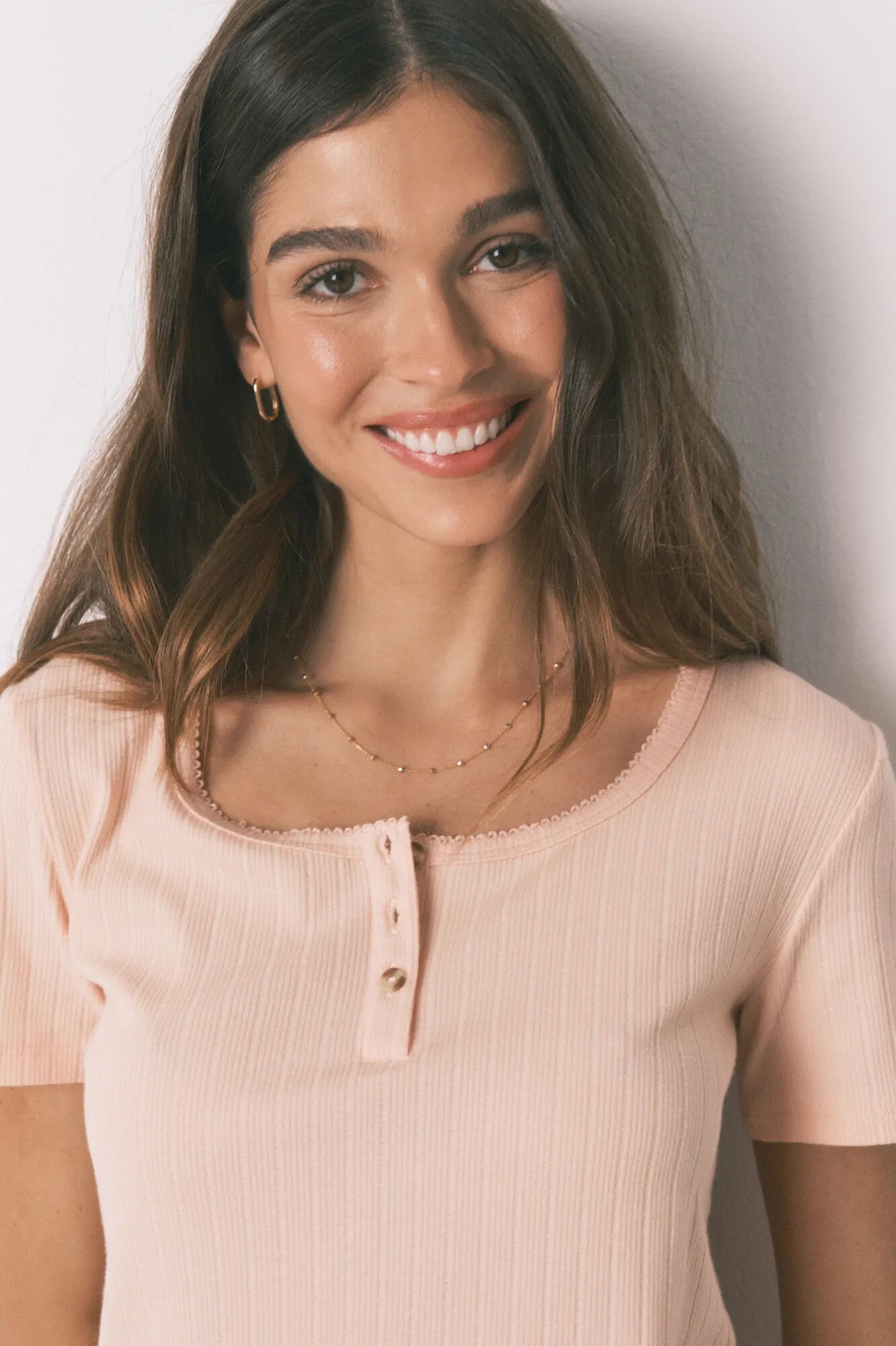 Women Secret_Orange_Pink Yellow Cotton Print Capri Pyjamas_3593001_66_04