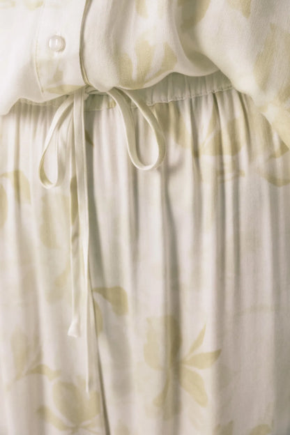 Women Secret_Yellow Print_Long Classic Pyjamas with Wide Sleeves_3593015_09_05