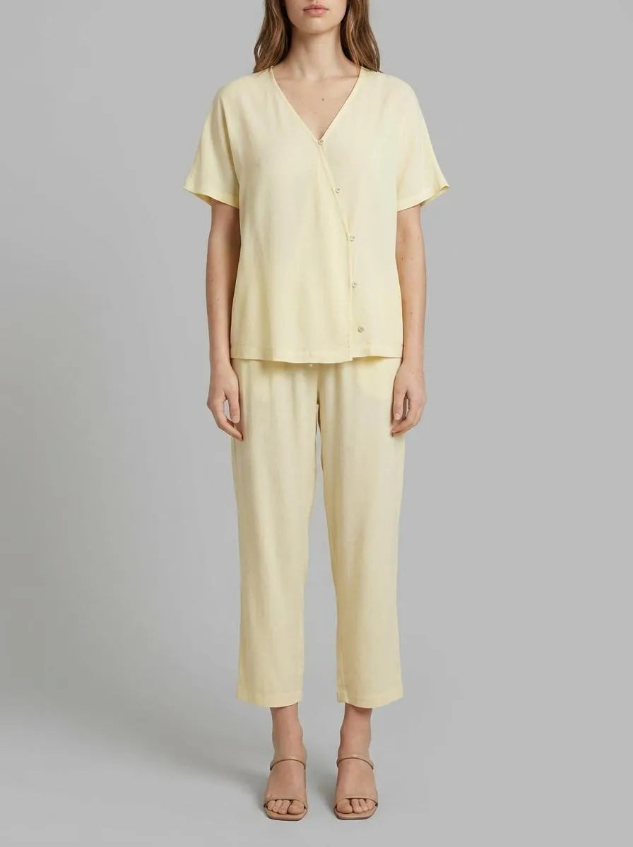 Women Secret_Yellow Print_Long Wrap Pyjamas with Buttons_3593018_09_00