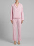 Women Secret Pink Women Pink Cotton Striped Long Classic Pyjamas SKU: 3593022_70 Image 00