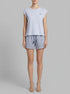 Women Secret Purple/Lilac Women Lilac Printed Cotton Short Pyjamas SKU: 3593023_75 Image 00