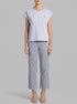 Women Secret Purple/Lilac Women Lilac Printed Cotton Short Sleeve Long Pyjamas SKU: 3593028_75 Image 00