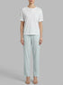 Women Secret Ivory Women Green Cotton Short Sleeve Striped Pyjamas SKU: 3593029_96 Image 00