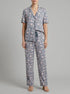 Women Secret Blue Print Women Viscose Floral Print Classic Pyjamas SKU: 3593041_19 Image 00