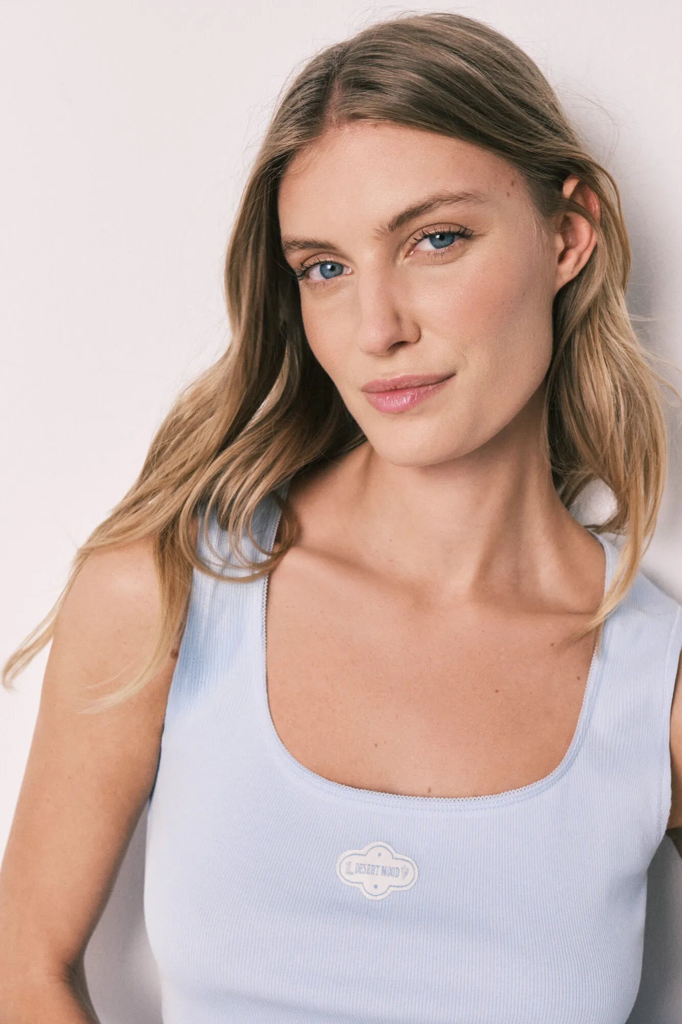 Women Secret Medium Blue Women Blue Cotton Short Pyjamas With Square Neckline SKU: 3593060_13 Image 04