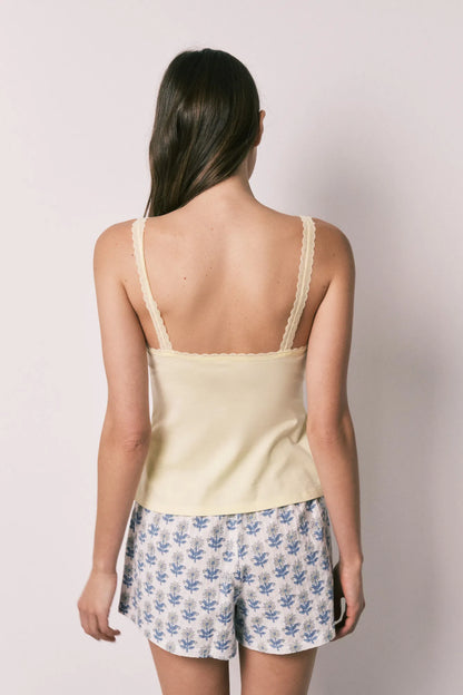 Women Secret Yellow Women Yellow Cotton Short Pyjamas SKU: 3593076_04 Image 06