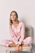 Women Secret Pink Women Oriental-Style Satin Long Pyjamas SKU: 3593083_73 Image 01