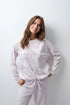 Women Secret Purple/Lilac Women Mauve Velvet Long Pyjamas SKU: 3594803_79 Image 01