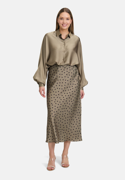 Vera Mont_Turf_Satin Blouse with Collar_3596-4262_7387_03