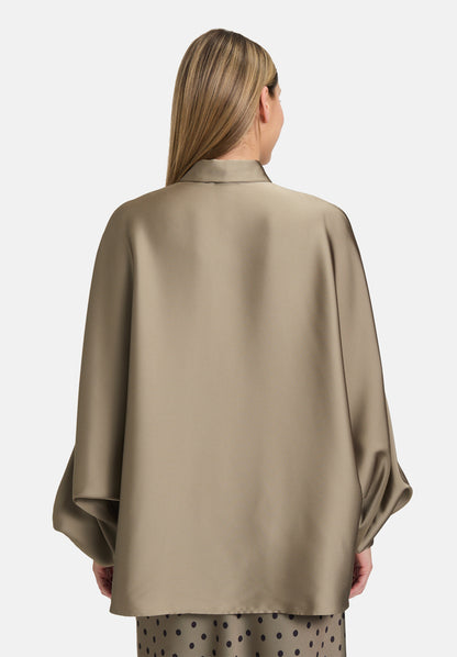 Vera Mont_Turf_Satin Blouse with Collar_3596-4262_7387_04