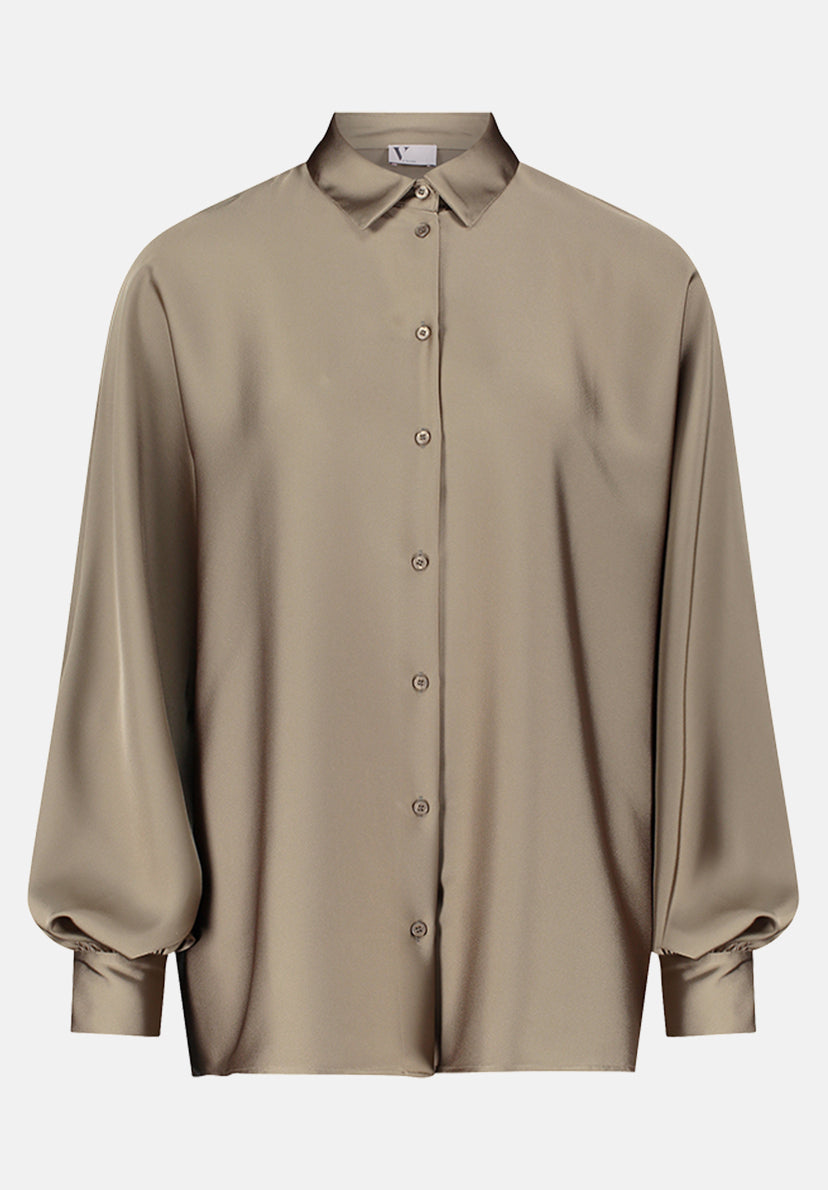 Vera Mont_Turf_Satin Blouse with Collar_3596-4262_7387_05