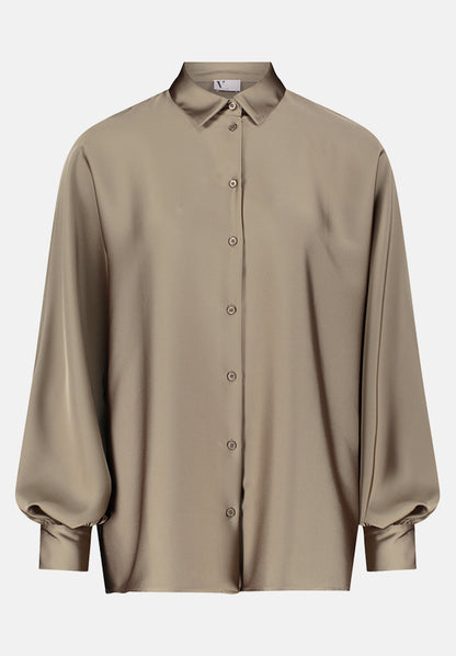 Vera Mont_Turf_Satin Blouse with Collar_3596-4262_7387_05