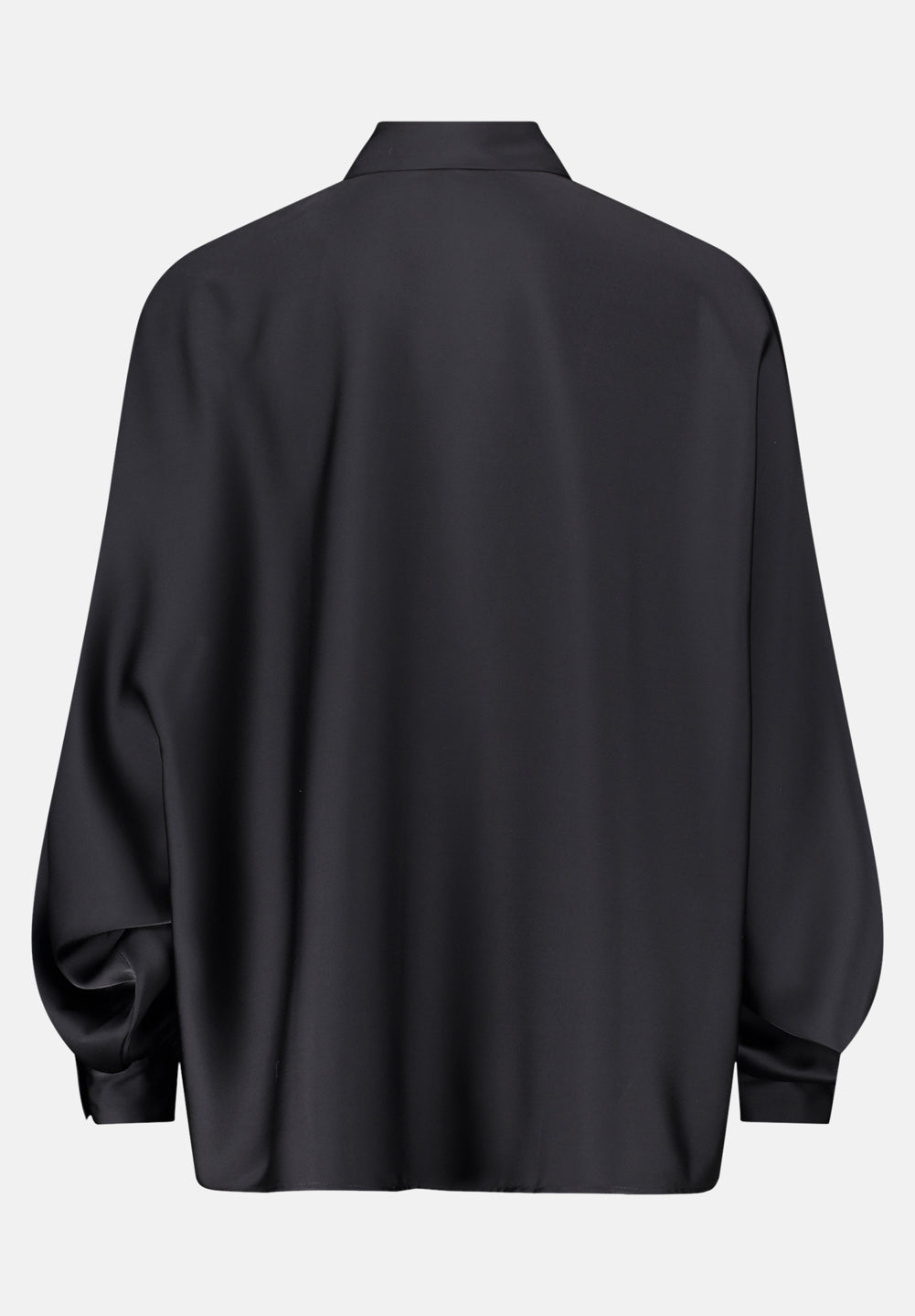 Vera Mont_Black_Satin Blouse with Collar_3596-4262_9045_05