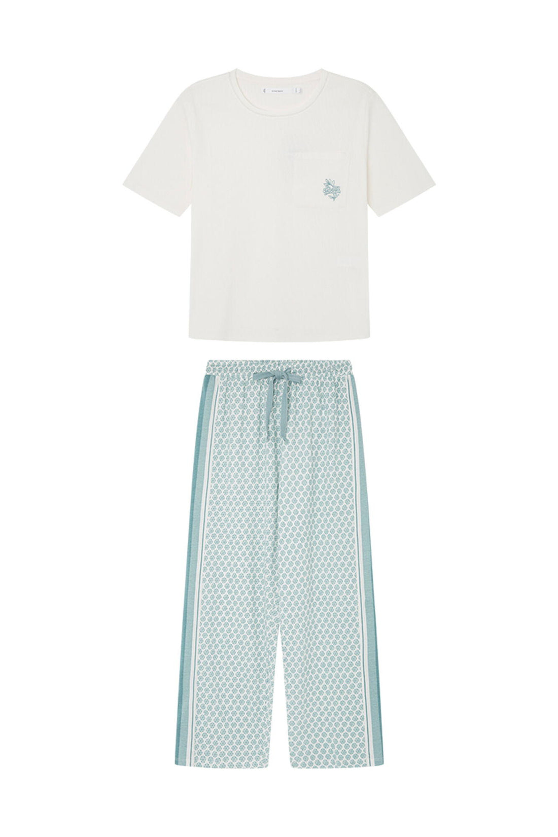 Short Sleeve Capri Pant Pyjama_3597377_96_02