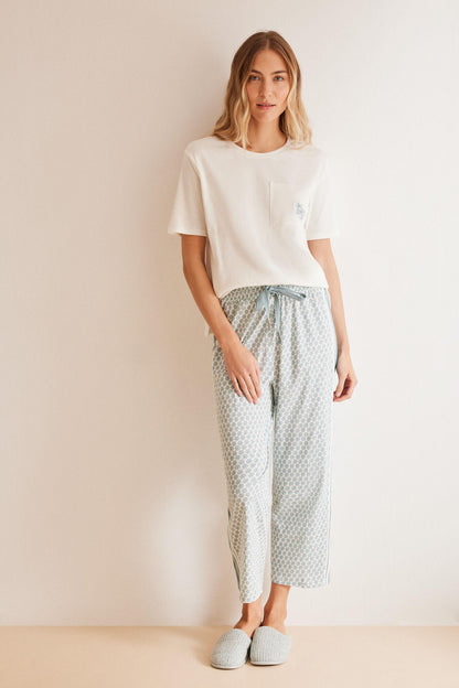 Short Sleeve Capri Pant Pyjama_3597377_96_04