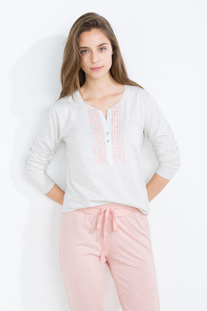 Short Sleeve Capri Pant Pyjama_3597377_96_07
