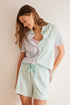 Multicoloured Short Sleeves Masculine Pyjama_3597401_98_01