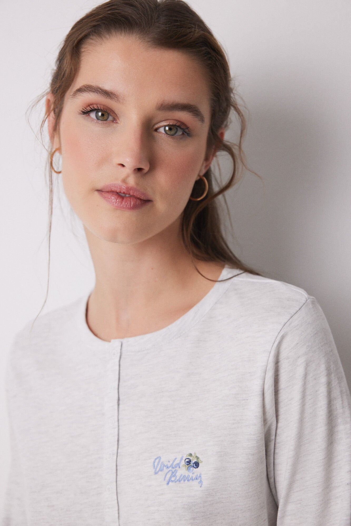 Women Secret_Long 100% Cotton Floral Print Pyjamas_3599159_48_02