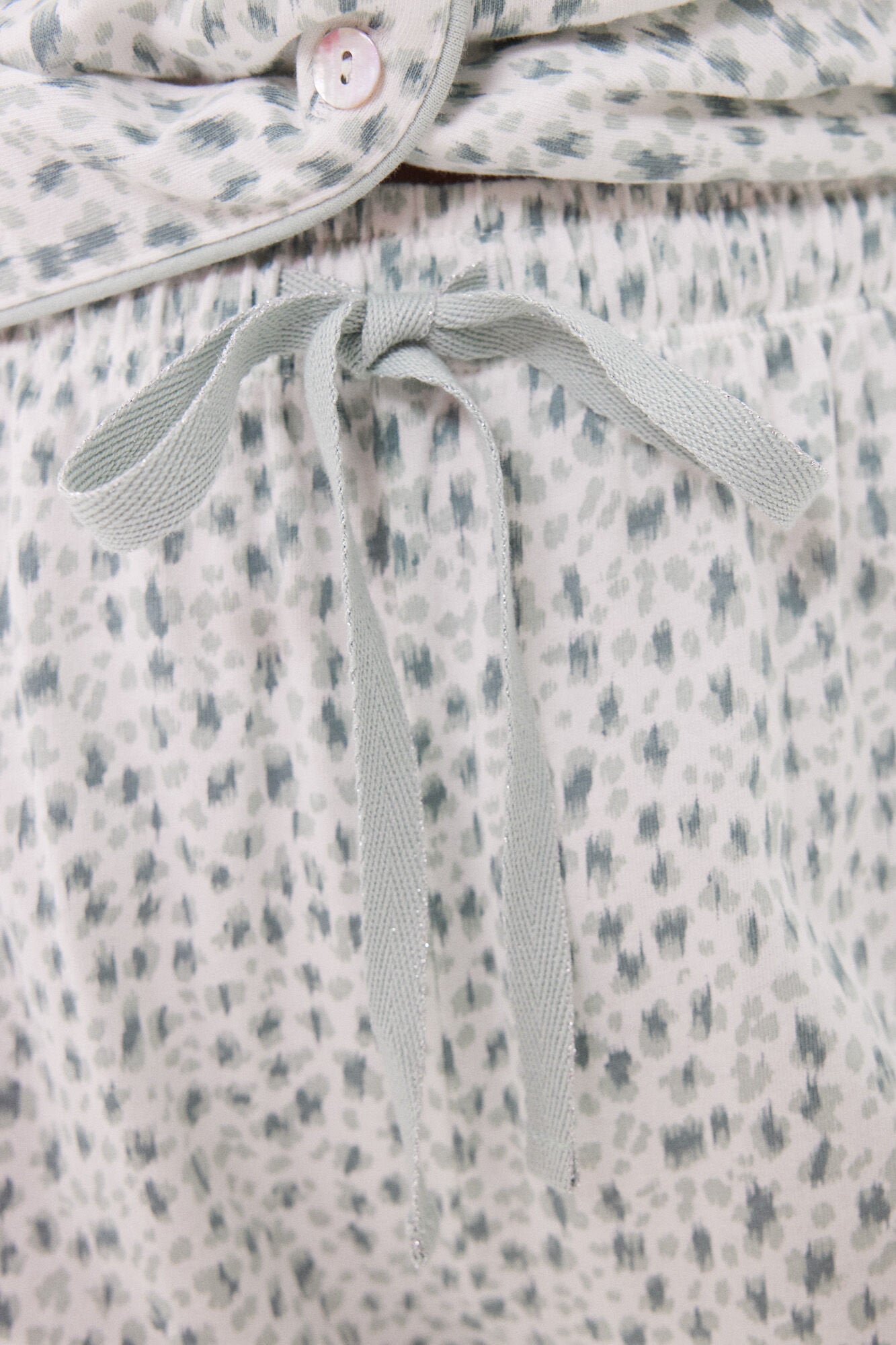 Women Secret_Long Shirt Pajamas 100% Cotton Animal Print_3599161_23_04