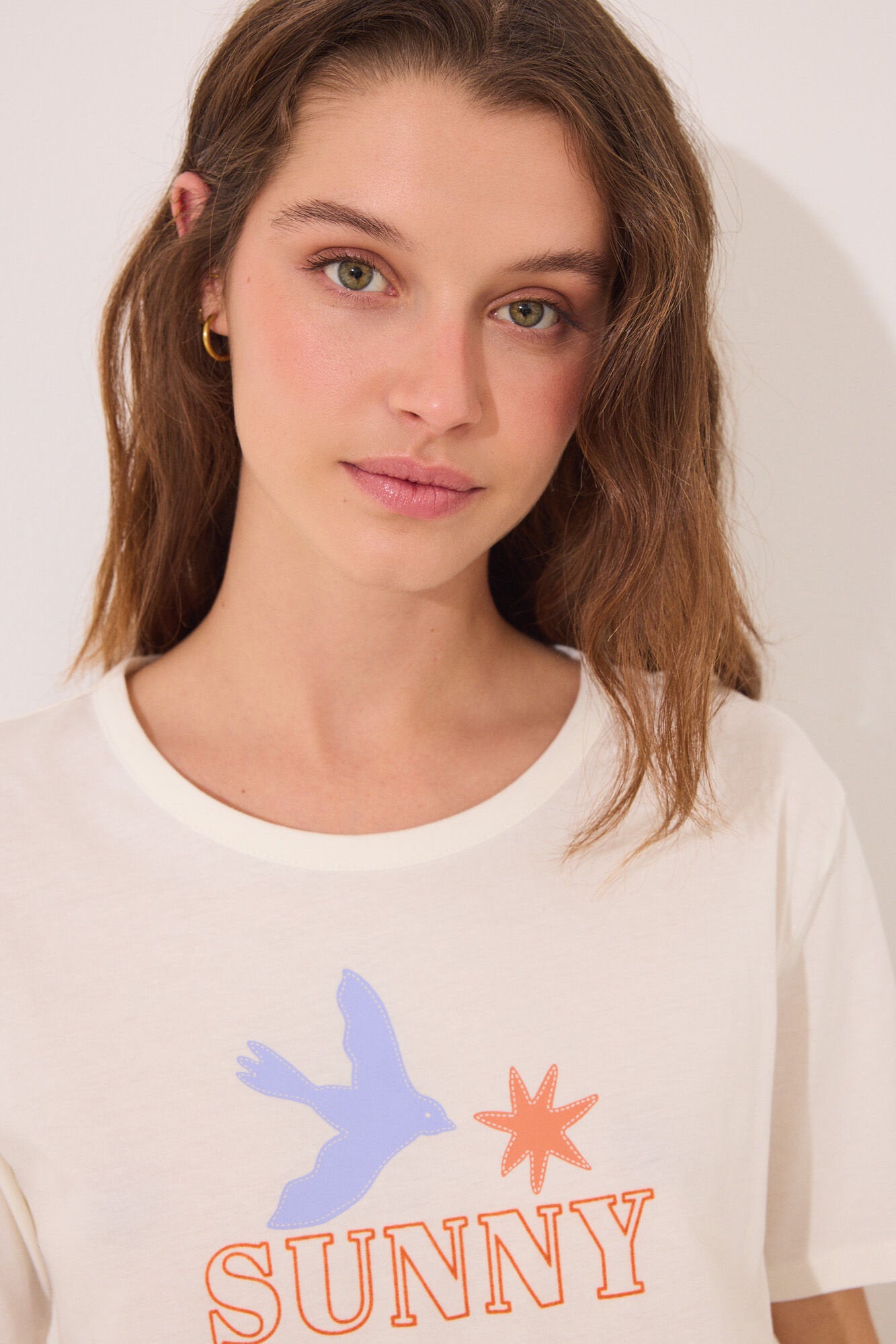 Women Secret_Capri Pyjamas 100% Cotton White Flowers_3599169_96_03