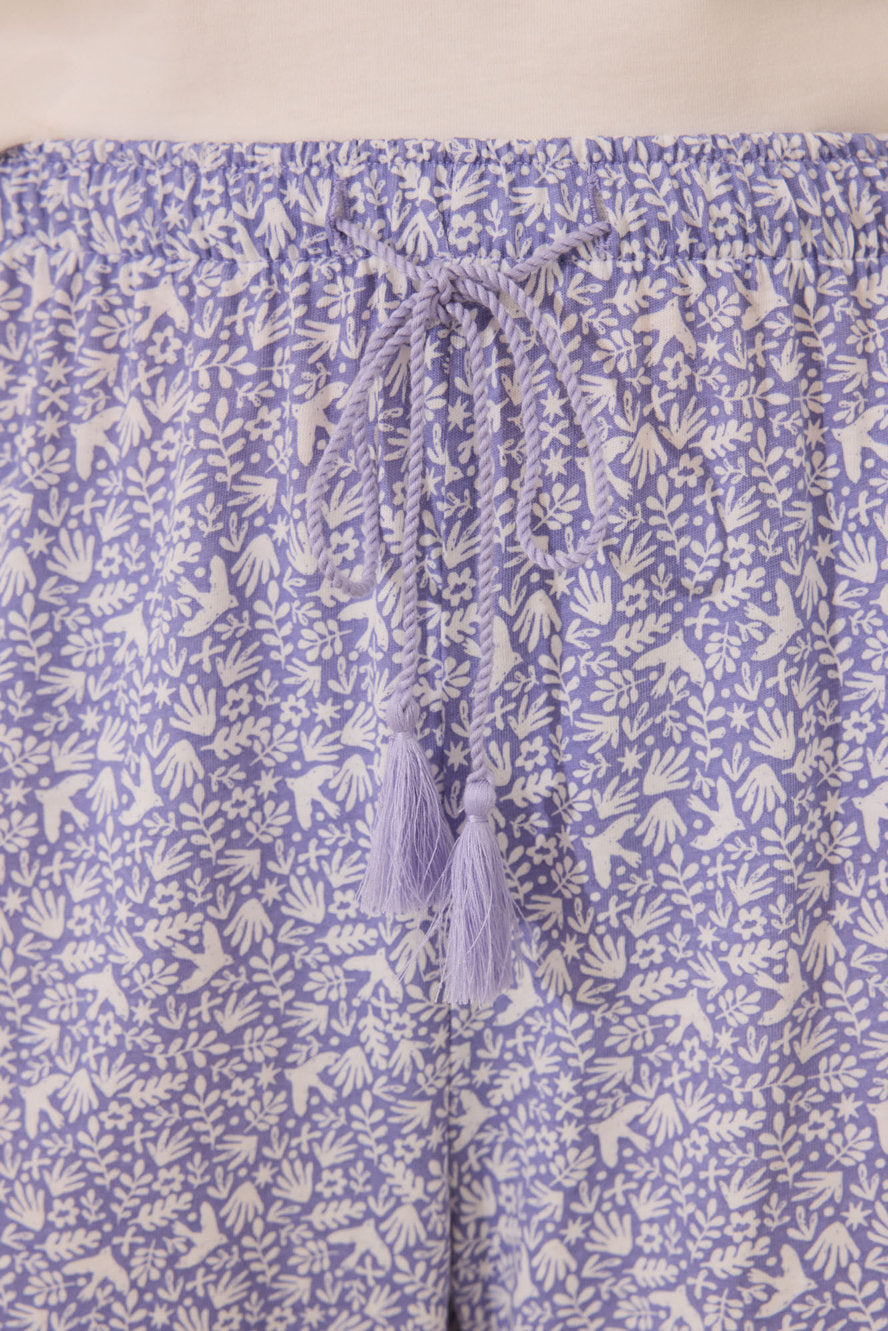 Women Secret_Capri Pyjamas 100% Cotton White Flowers_3599169_96_04