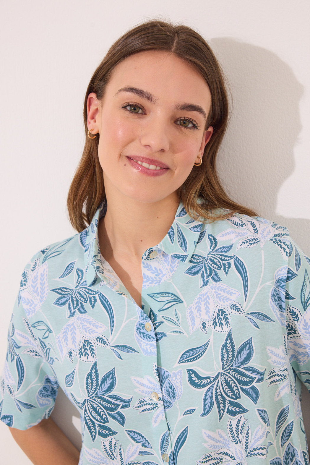 Women Secret_Capri Classic Pyjamas 100% Cotton Flowers_3599177_29_02