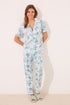 Women Secret_100% Cotton Classic Pyjamas with Green Flowers_3599180_97_01