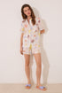 Women Secret_Short Classic Pyjamas in Allover Viscose with Leaves_3599182_98_01