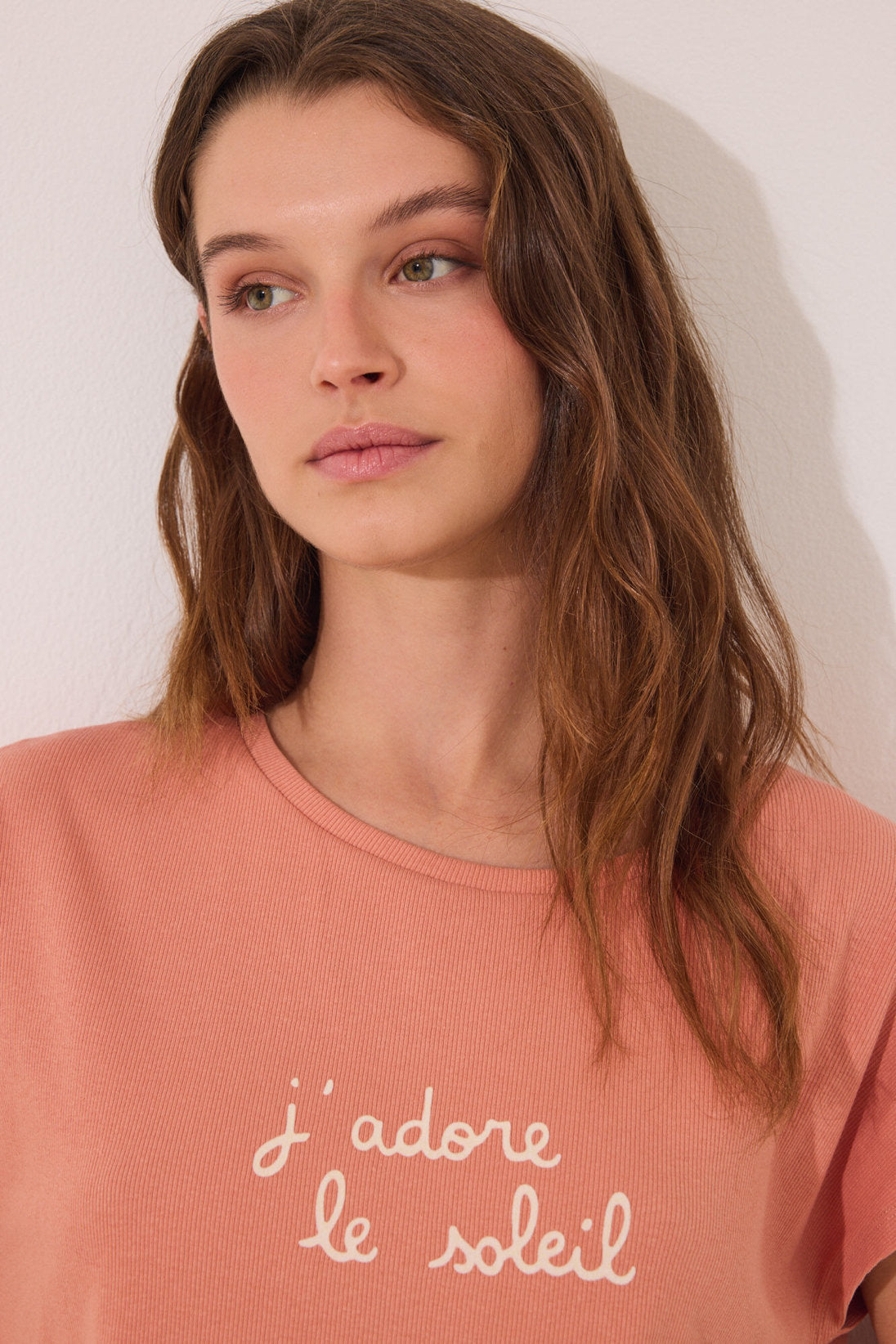Women Secret_Orange Cotton Lounge Pyjamas with Leaves_3599192_64_03