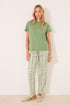 Women Secret_Green Print Cotton Short Sleeve Pyjamas_3599216_21_02