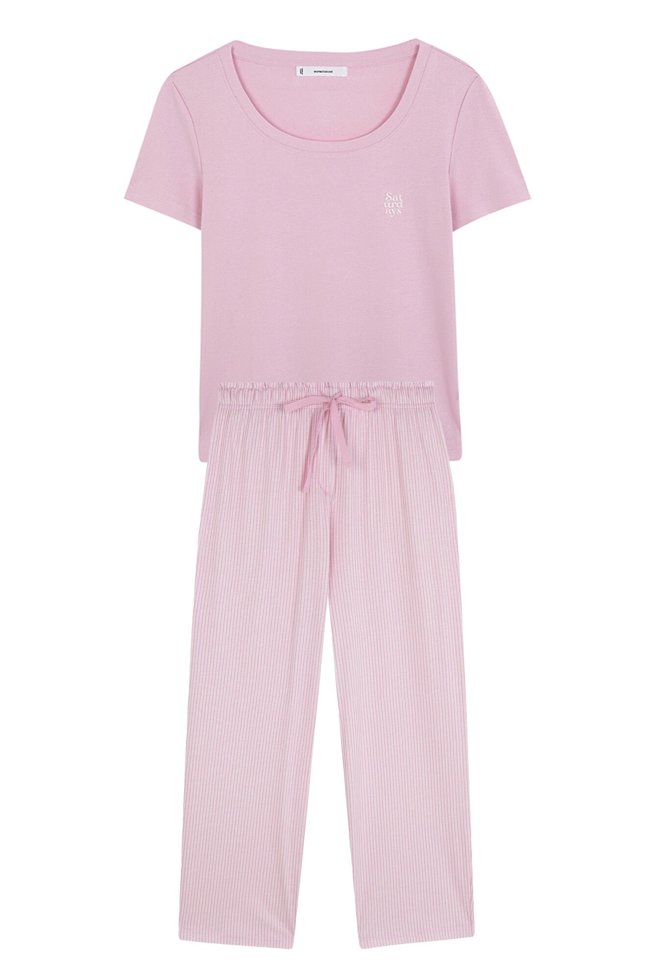 Women Secret_Pink Cotton Capri Pyjamas_3599221_71_07