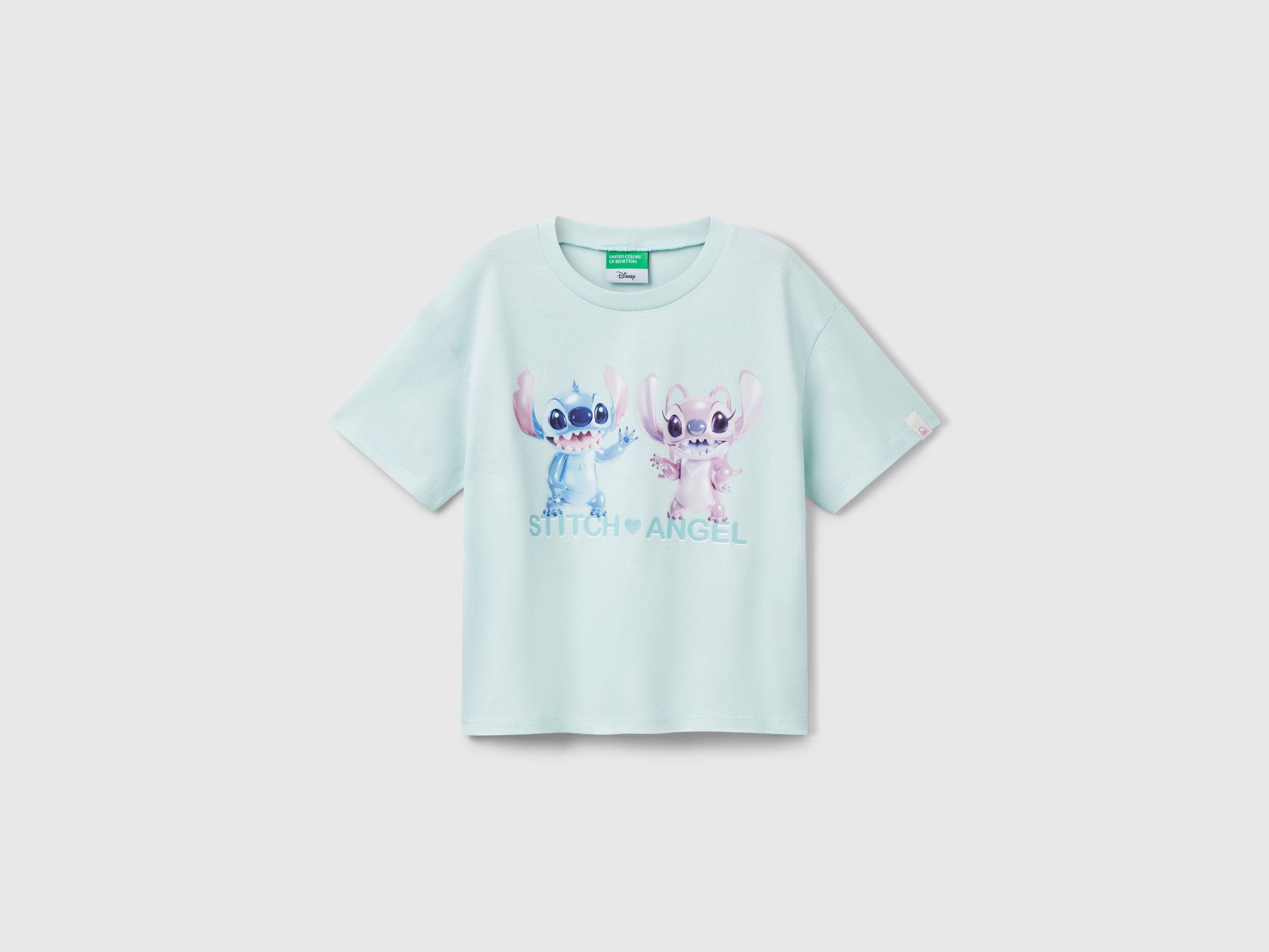 Benetton_Lilo &amp; Stitch ©Disney Boxy Fit T-Shirt_35RYC10MV_0U4_01