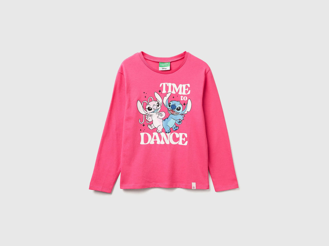 Benetton_Fuchsia_Lilo & Stitch ©Disney T-Shirt_35RYC10Q7_1A2_01